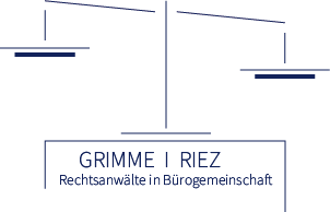 Logo der Rechtsanwälte in Bürogemeinschaft Riez & Grimme